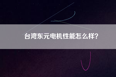 臺(tái)灣東元電機(jī)性能怎么樣？